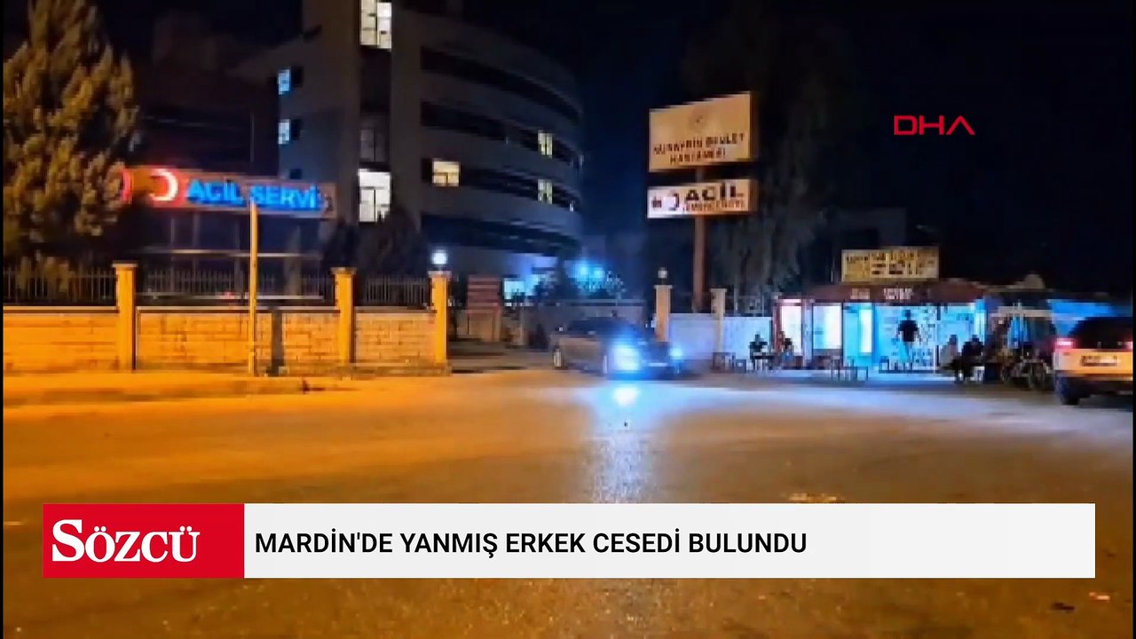 Mardin'de yanmış erkek cesedi bulundu