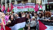 Manifestations à Lisbonne et en Espagne en soutien à la flottille interceptée par Israël