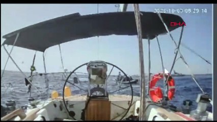Sumud Filosu’ndaki son gemi Marinette’ye saldırı… Canlı yayına anbean yansıdı