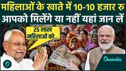 Bihar Mukhyamantri Mahila Rojgar Yojana: महिलाओं के खाते में 10-10 हजार रु, CM Nitish ने दी सौगात