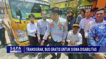 Transigrak, Bus Sekolah Khusus Layani Siswa Disabilitas di Kulonprogo | SAPA SIANG