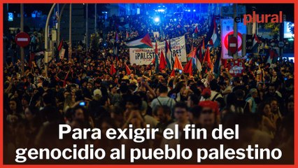 Europa sale a la calle en apoyo a la Flotilla con manifestaciones masivas desde Madrid a Barcelona