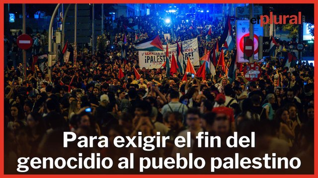 Europa sale a la calle en apoyo a la Flotilla con manifestaciones masivas desde Madrid a Barcelona