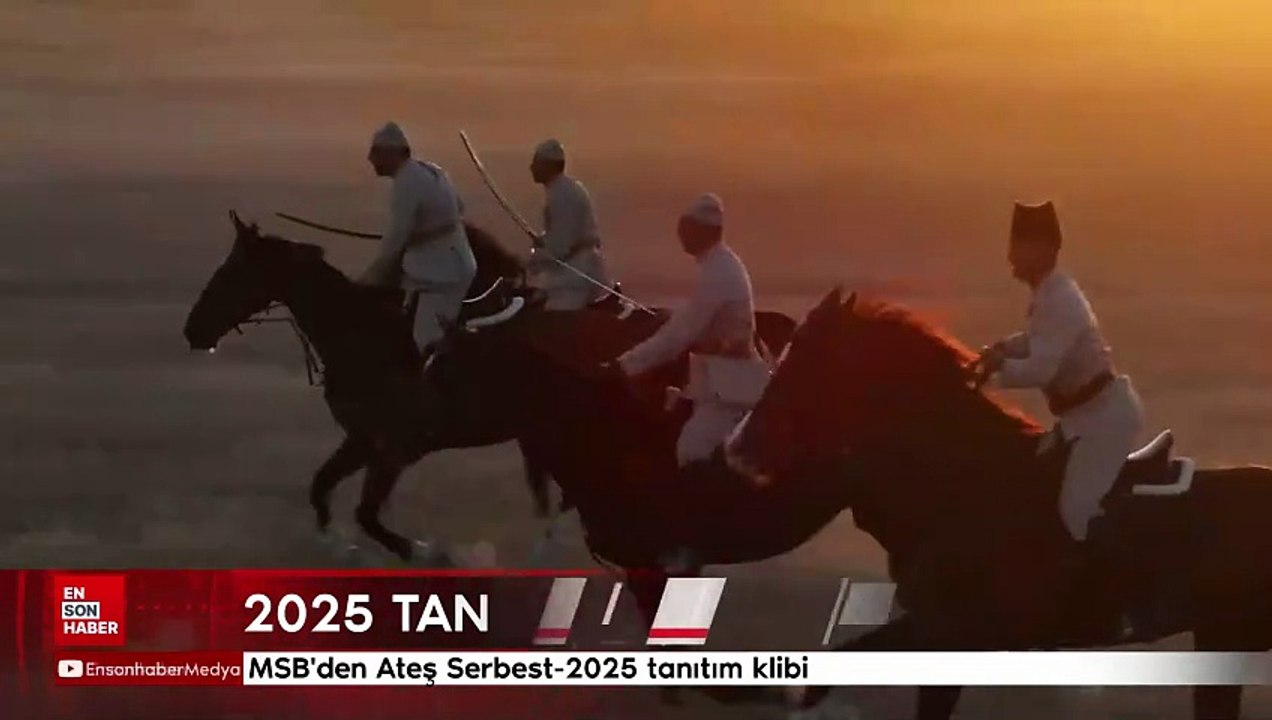 MSB'den Ateş Serbest-2025 tanıtım klibi