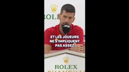Shanghai - Djokovic tacle Alcaraz : "Disputer des exhibitions et se plaindre est un peu contradictoire"