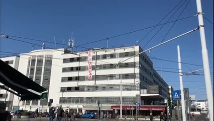 Venezia, striscione per Gaza a piazzale Roma: il video