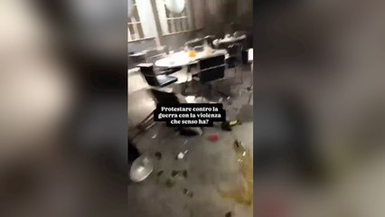 Raffaele Amitrano, lo chef del ristorante Snodo alle Ogr di Torino: «Protestare contro la guerra con la violenza che senso ha?»