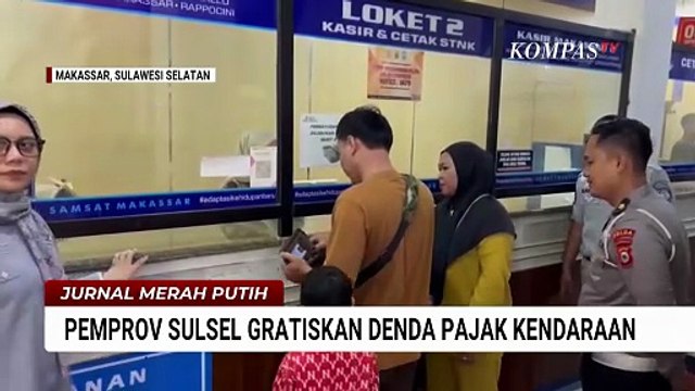 Pemprov Sulsel Beri Keringanan Warga, Gratiskan Denda Pajak Kendaraan Bermotor | JMP