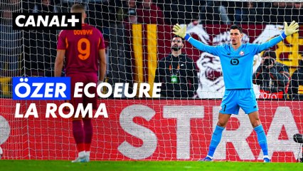 Le gardien du LOSC, Berke Özer, a arrêté trois penaltys face à l'AS Rome