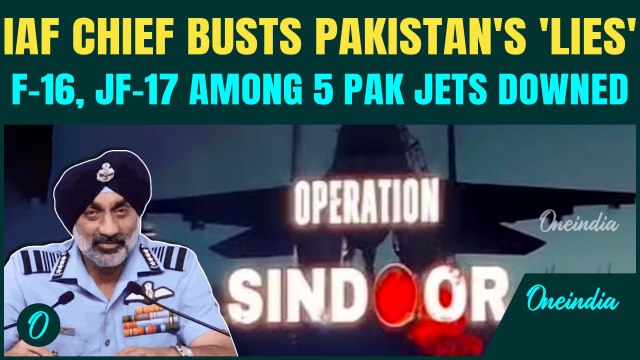 India’s Operation Sindoor FLATTENED Pakistan: IAF Chief Exposes Shehbaz Sharif’s False Claims at UN
