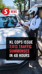 Over 7,000 traffic summonses issued in first two days of Ops PUU enforcement