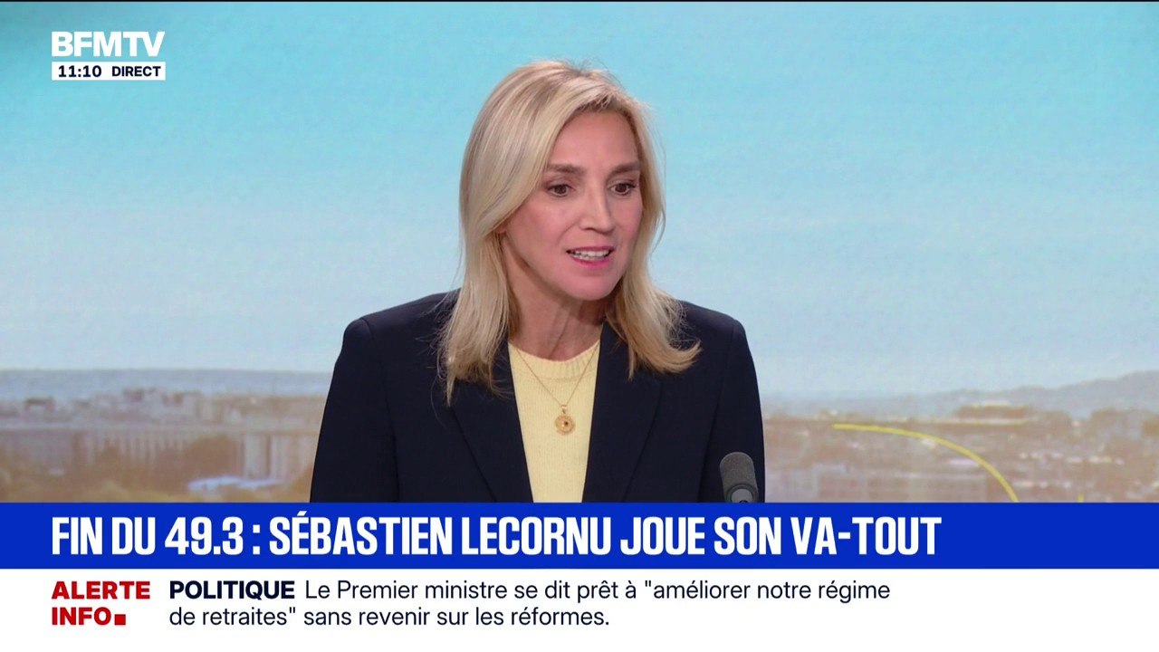 Renoncement au 49.3: "Sébastien Lecornu met les parlementaires face à leurs responsabilités, mais ça va être très compliqué", réagit Agnès Evren (LR)