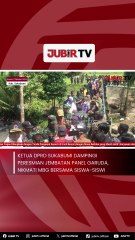 Ketua DPRD Sukabumi Dampingi Peresmian Jembatan Panel Garuda, Nikmati MBG Bersama Siswa-Siswi