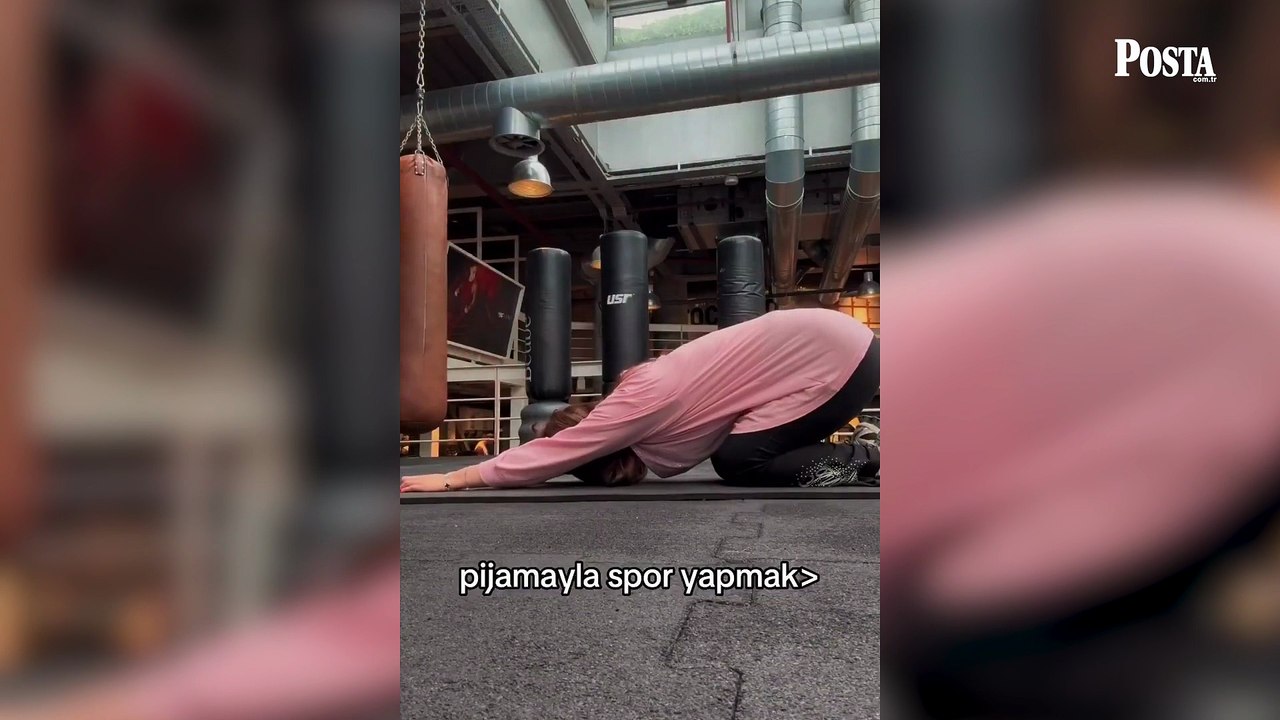 Form hedefiyle spora başlayan Derin Talu, tarzıyla dikkat çekti