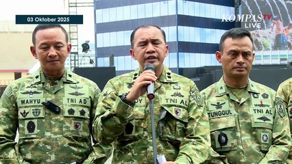 [FULL] Viral Bendera Merah Putih Robek saat Gladi HUT ke-80 TNI, Begini Penjelasan Kapuspen