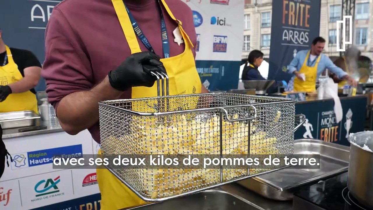 Les mondiaux de la frite à Arras