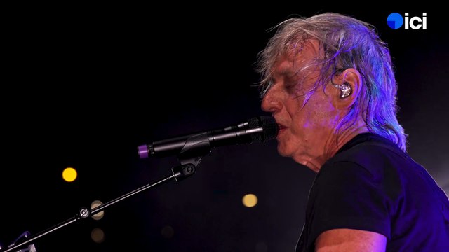 Jean-Louis Aubert chante temps à nouveau au ICI Live La Ciotat