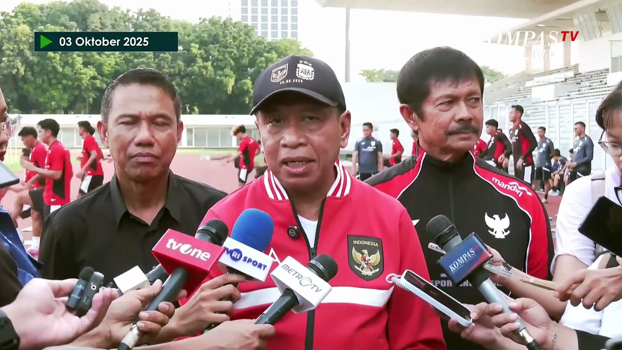 [FULL] Latihan Perdana Timnas U-23! Pelatih Indra Sjafri Beber Persiapan-Target SEA Games 2025