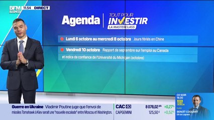 L'agenda économique de la semaine prochaine - 03/10