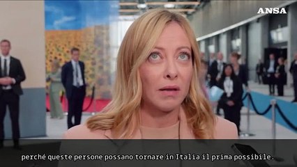 Flotilla, Meloni: "Dallo sciopero disagi agli italiani e nessun vantaggio per i palestinesi"