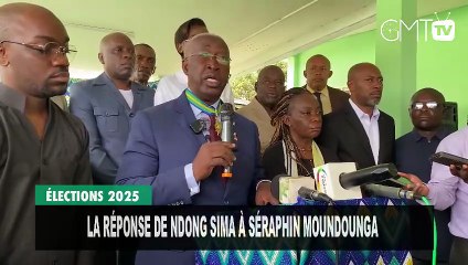 [#Conférencedepresse] Élections 2025 : la réponse de Ndong Sima à Séraphin Moundounga