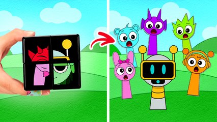 WOWCube is Sprunki Builder?! 🤯🎮 Collect & Create All Sprunkis! 🔥✨