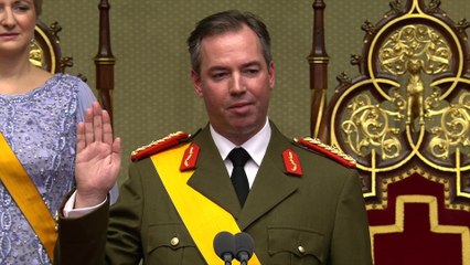 La prestation de Guillaume V, Grand-Duc du Luxembourg