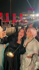 سعادة لا توصف لهبة قطب ليلة عُرس ابنتها هذا ما فعلته