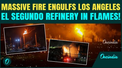 Breaking: Massive Explosion Rocks Chevron Refinery in Los Angeles – Smoke Miles High, Panic Erupts!