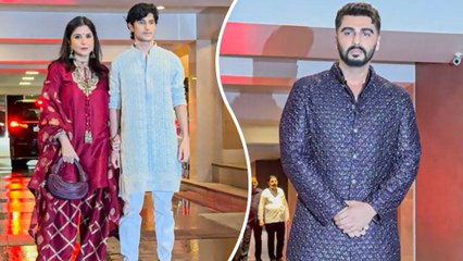 Family Function Feels: The Kapoor's Arjun, Maheep & Jahaan Snapped In Their Elegant Ethnic Attires!