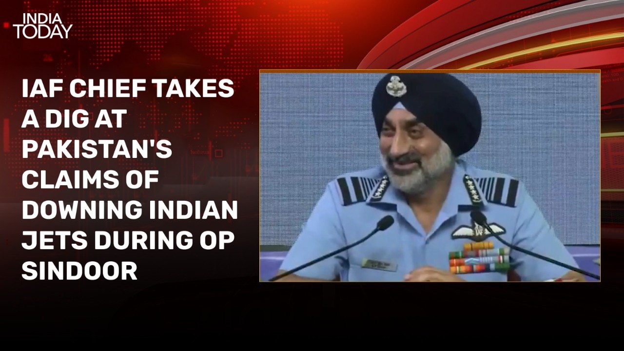 'Manohar kahaniyan': IAF Chief on Pak's claim of downing Indian jets in Op Sindoor