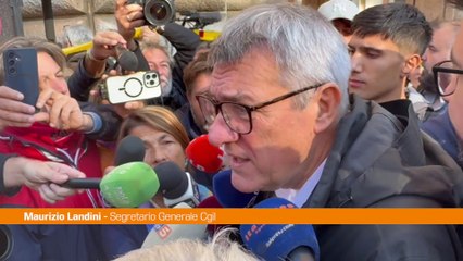 Gaza, Landini "In piazza per difendere l'umanità e la Costituzione"