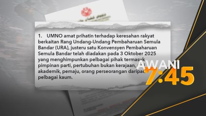 UMNO desak pembentangan RUU PSB di Dewan Rakyat nanti ditangguh
