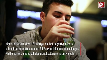 Forscher: Weniger intelligente Teenager stärker gefährdet für Alkoholprobleme