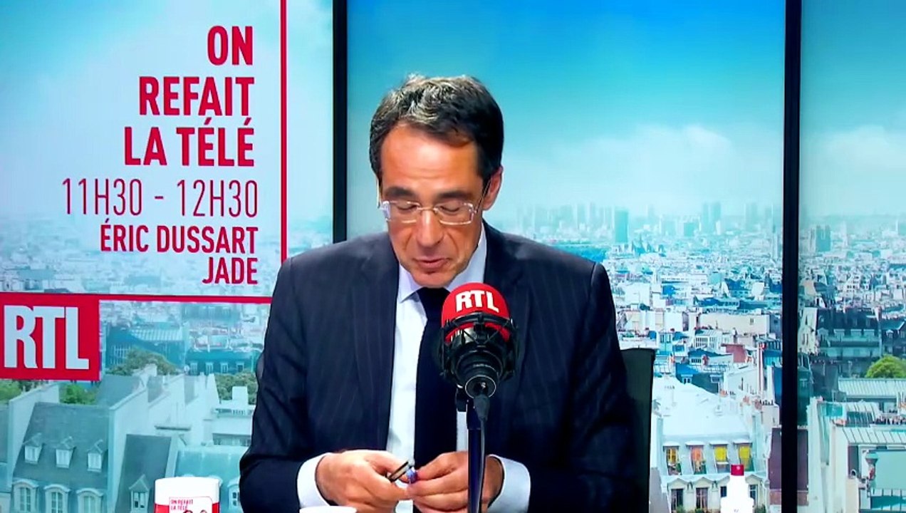 "J'ai le toc des crayons", Darius Rochebin sur RTL