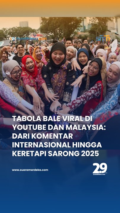 Tabola Bale Viral di YouTube dan Malaysia: dari Komentar Internasional hingga Kereta Api Sarong 2025