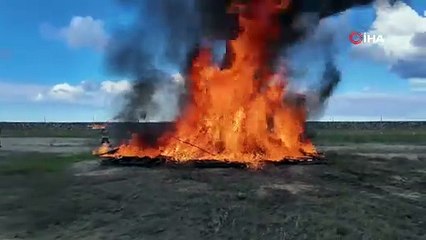 Ordu-Giresun Havalimanı’nda acil durum tatbikatı