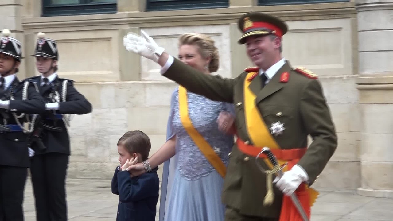 Luxembourg : première apparition des nouveaux grand-duc et grande-duchesse après la prestation de serment