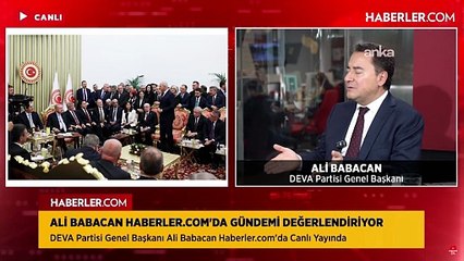 Babacan'dan TBMM'de Cumhurbaşkanı Erdoğan ile verilen poza ilişkin açıklama: Aslında bir görüşme yok, o fotoğraftan başka bir şey de yok