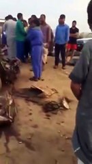 بالفيديو حادث مروع في جازان بالسعودية ينتج عنه 22 ضحية