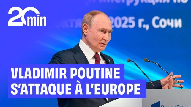 Guerre en Ukraine : Poutine dit « surveiller » la militarisation de l’Europe