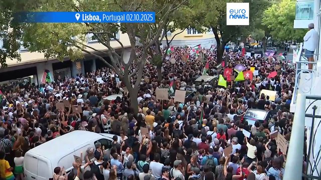 Flotilha humanitária: Portugal junta-se aos protestos mundiais após detenção de ativistas