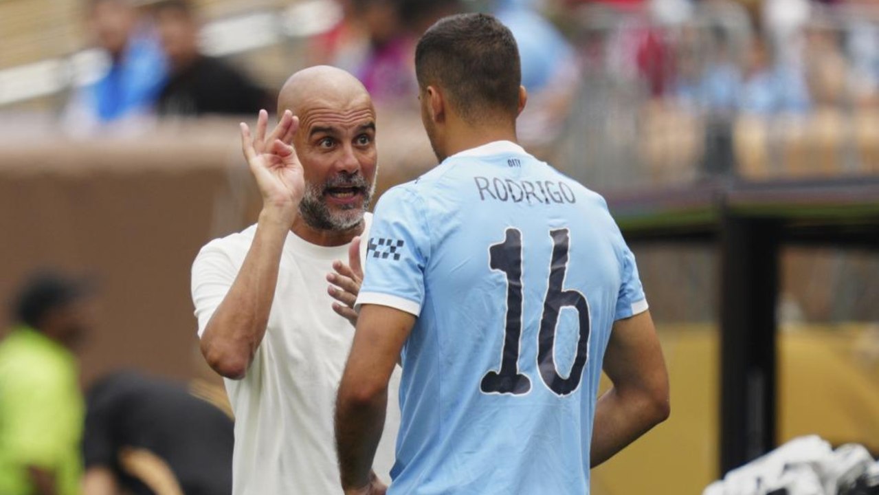 Guardiola: "Rodri es insustituible en muchas cosas"