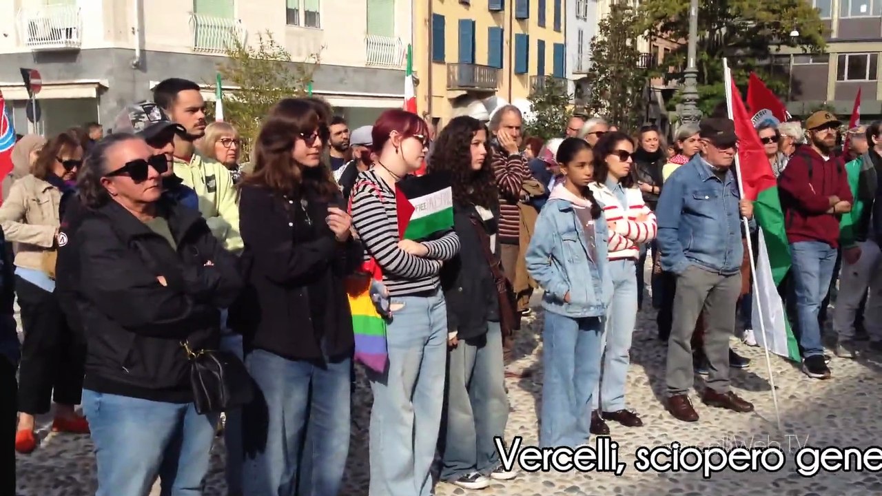 Vercelli, sciopero generale: le parole della CGIL