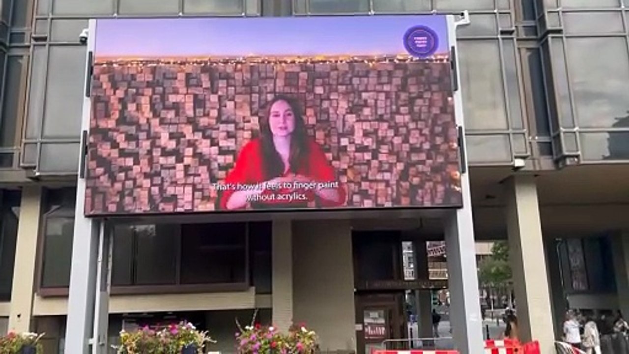 Pompey poets hit the Guildhall big screen on National Poetry Day 2025