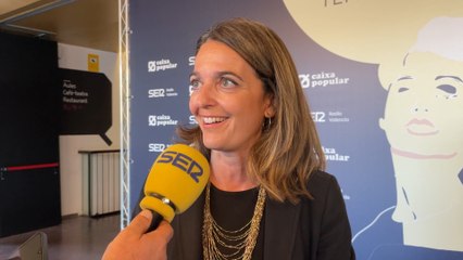 Nuria Martínez, consellera de Justicia y Administración pública, en la gala de entrega de los premios 'Mujeres tenían que ser' de Radio Valencia