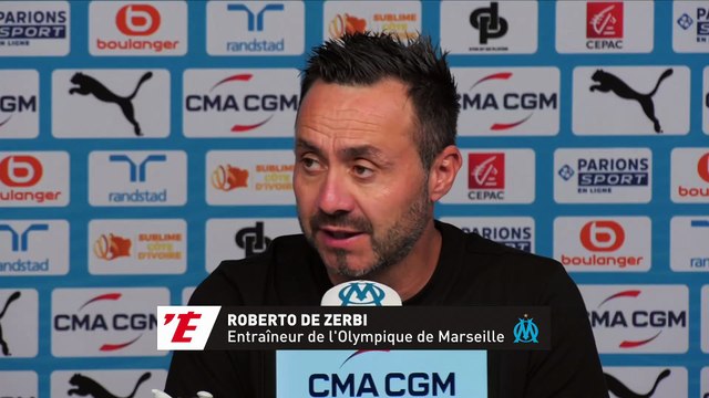 De Zerbi : « Quand tu as des ambitions fortes, les attentes augmentent » - Foot - Ligue 1 - OM