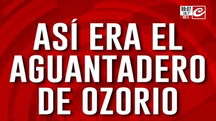 Triple crimen narco de Varela: así era el aguantadero de Matías Ozorio