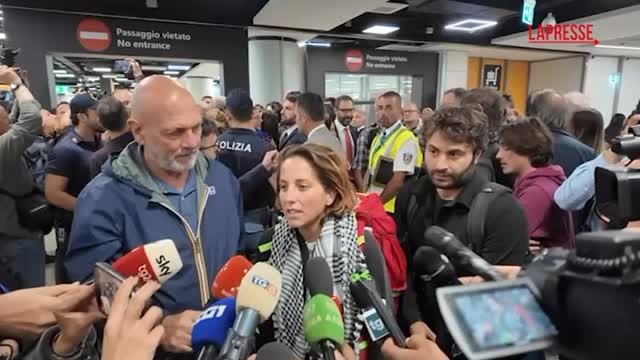 L'eurodeputata Scuderi al rientro in Italia dopo la traversata sulla Flotilla e l'arresto di Israele: «Siamo provati, ci sono state violazioni»