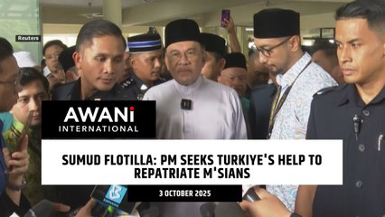 Sumud Flotilla: PM seeks Turkiye's help to repatriate M'sians